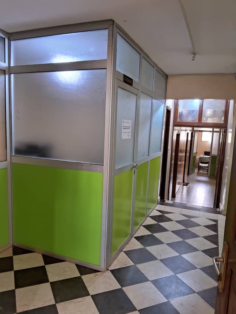 Interieur du centre